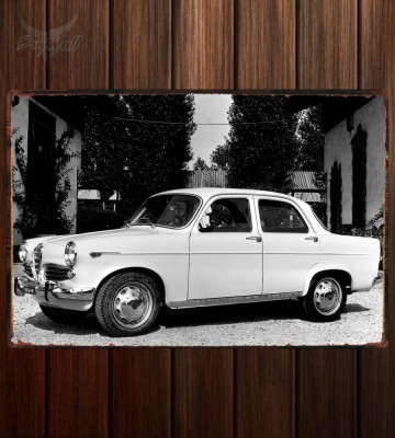 Металлическая табличка Alfa Romeo Giulietta T.I. (101)
